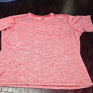 Unisex Short Sleeve Heathered Coral Tee